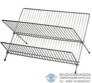 Dish rack drainer
