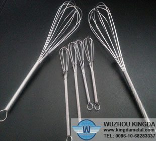 Egg whisk spring