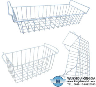 Freezer storage baskets
