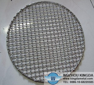 Galvanized iron wire barbecue net