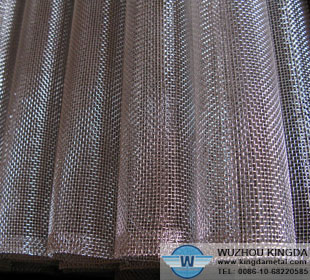 Industrial woven mesh tubing