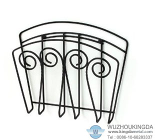 Magazine wall rack