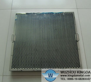 Mesh cooking oil filter
