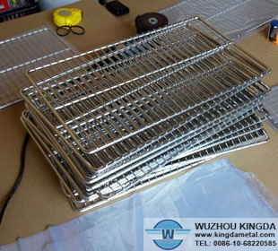 Mesh cooking racks