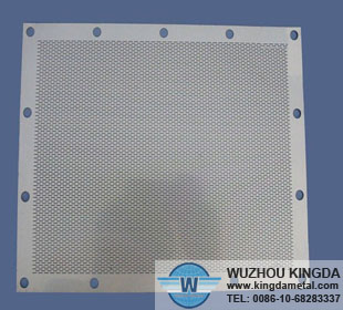 Metal chemical etching mesh