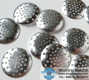 Metal disc perforated 2 inch