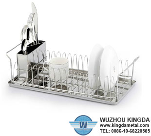Metal dish drainers