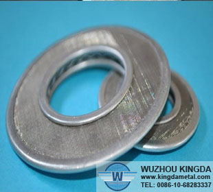 Metal mesh filter discs