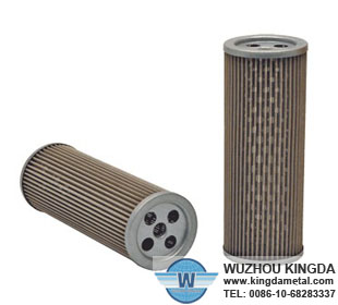 Metal screen filter cartridge