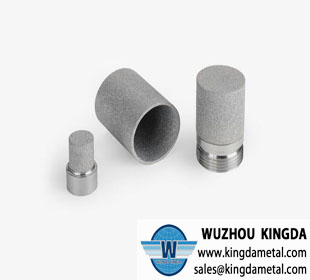 Metal sintered powder tube