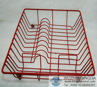 Metal vintage dish rack