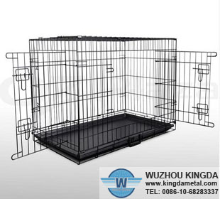 Metal wire animal cage