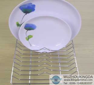 metal wire dish drainer