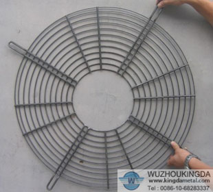Metal wire fan finger guard