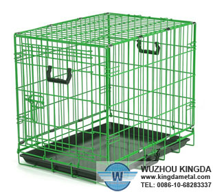 Metal wire mesh cage