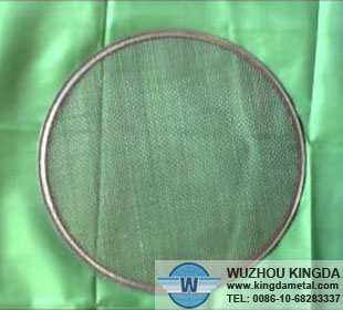 Metal wire mesh filter discs