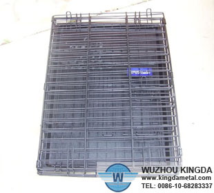 Metal wire pet cage