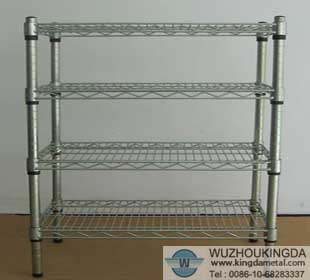 steel wire shelving