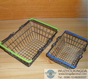 Mini wire shopping basket