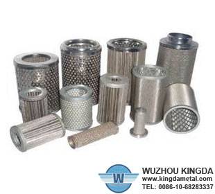 Multilayer mesh filter elements