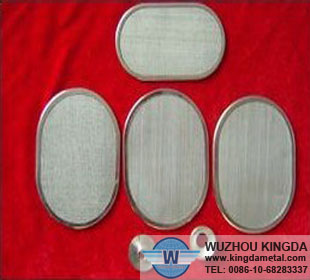 Multilayer stainless filter discs