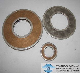 Oil filter disc