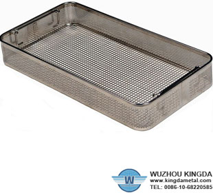 Perforated instruments tray