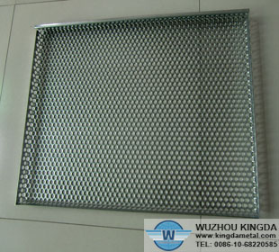 Perforated tray