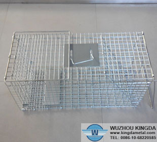 Rat cage trap
