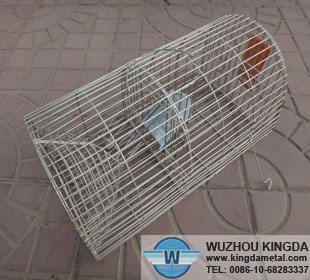 Rat trap cage
