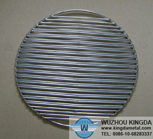 Round meat rack stainless steel