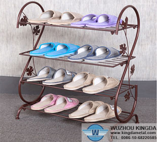 Shoe rack metal