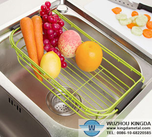 Sink drying rack