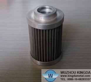 Small steel filter cartridge