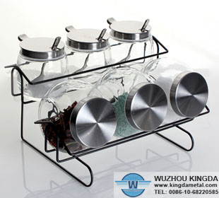 Spice rack black wire