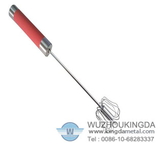 Spring egg whisk