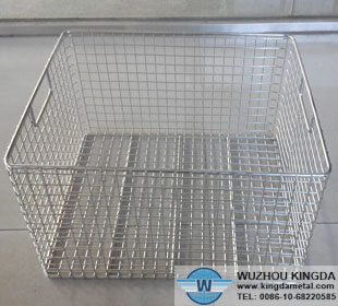 Square basket stainless