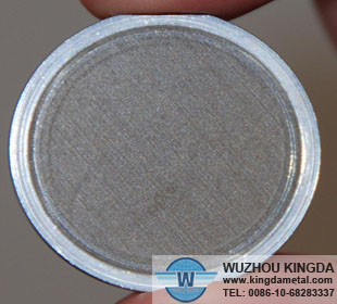 Stainless double-layer mesh discs