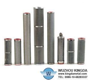 Stainless mesh filter elements