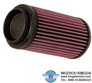 Stainless mesh oil filter element