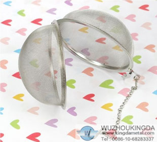 Stainless mesh tea infuser ball