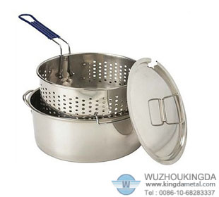 Stainless perforated basket