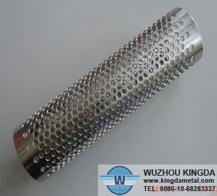 Stainless perforated filter tube