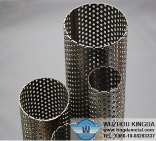 Stainless perforated tube