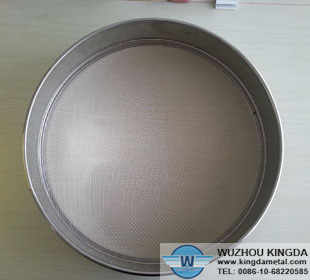 Stainless round test sieve