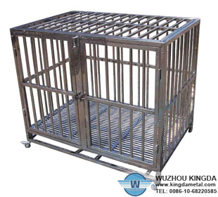 Stainless steel animal cage