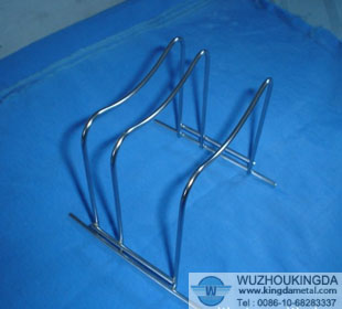 Stainless steel chopping board rack