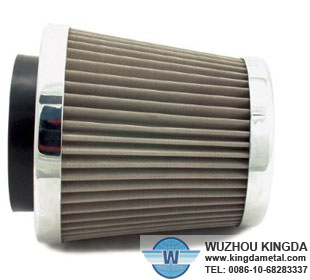 Stainless steel cone filter