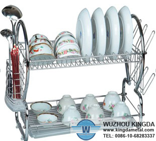 Stainless steel dish rack