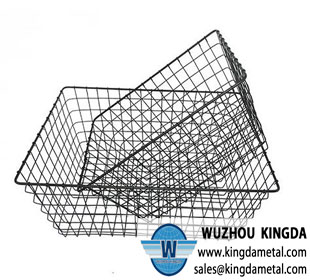 Stainless steel kitchen cooking wire mesh basket